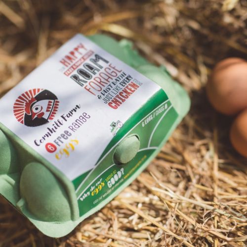 Cornhill Farm Large Free Range Eggs ½ Dozen