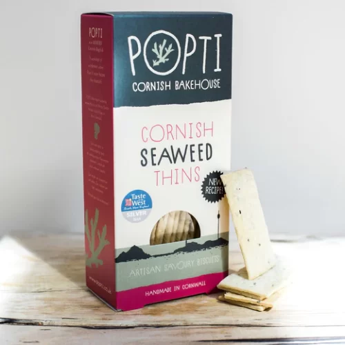 Popti Seaweed Savoury Biscuits