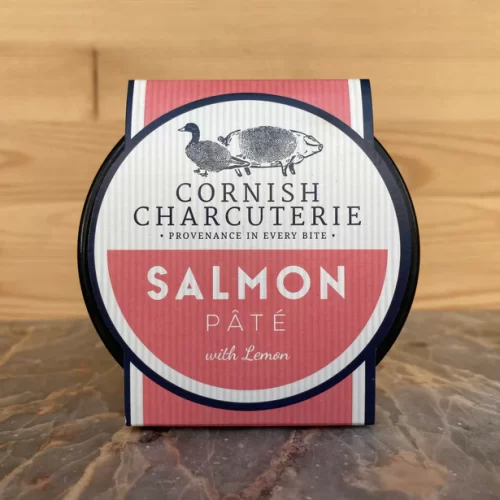 Salmon pâté with lemon