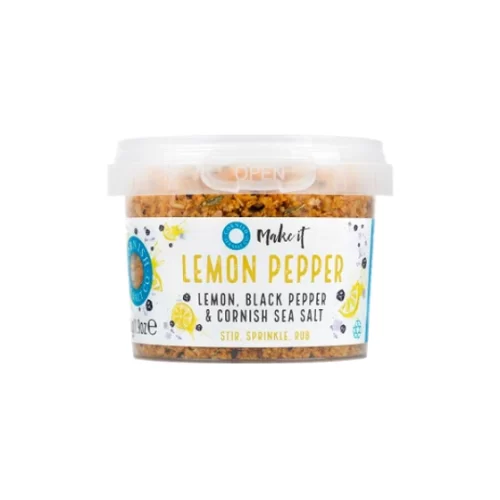 Cornish Sea Salt Lemon Pepper - 55g