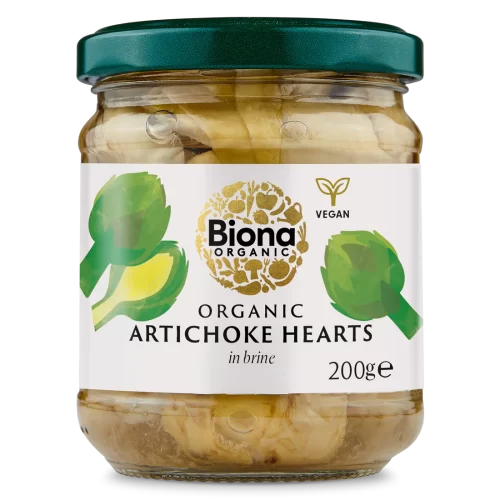 Biona Organic Artichoke Hearts 200g