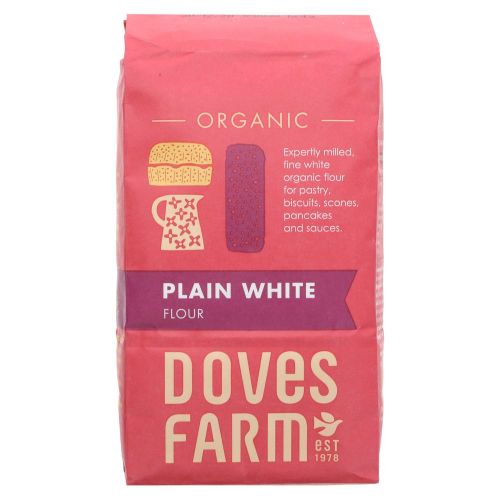 Doves Farm Fine Plain White Flour 1kg