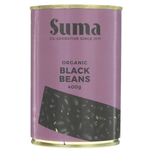 Suma Organic Black Beans, 400g