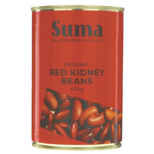 Suma Organic Red Kidney Beans, 400g